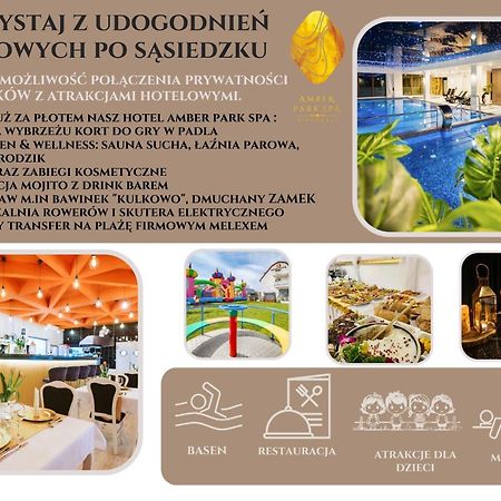 Olivina Park Spa - Domki Z Dostepem Do Krytego Basenu, Saun, Wyzywienia I Atrakcji Dla Dzieci Niechorze Zewnętrze zdjęcie
