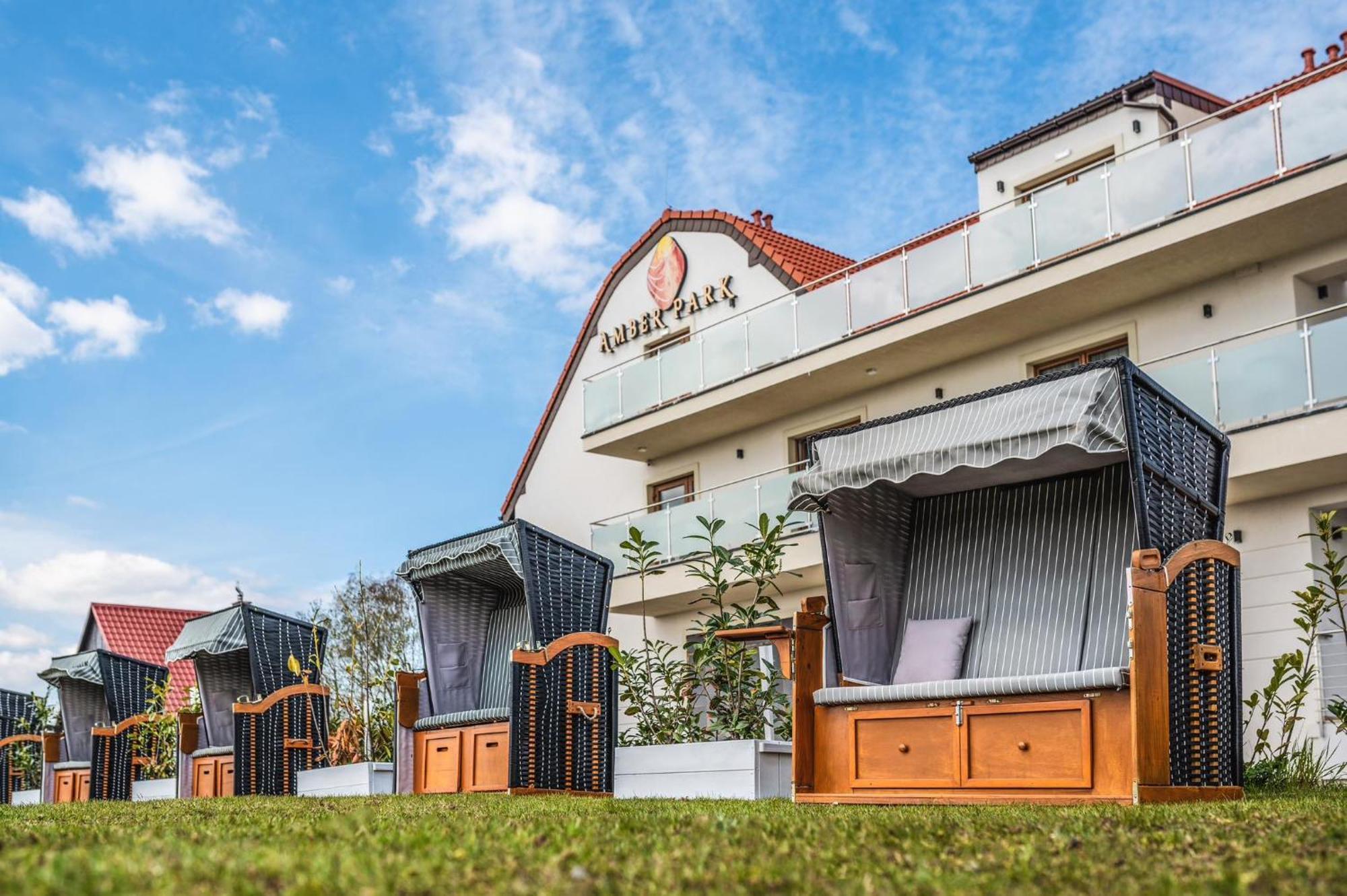 Olivina Park Spa - Domki Z Dostepem Do Krytego Basenu, Saun, Wyzywienia I Atrakcji Dla Dzieci Niechorze Zewnętrze zdjęcie